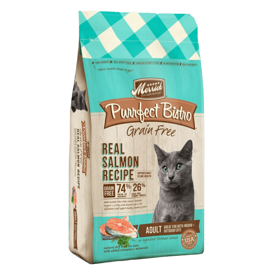 Merrick PB 無穀物天然系列貓糧 成貓三文魚配方 (湖水綠) 4lb (38302) (圖片2)