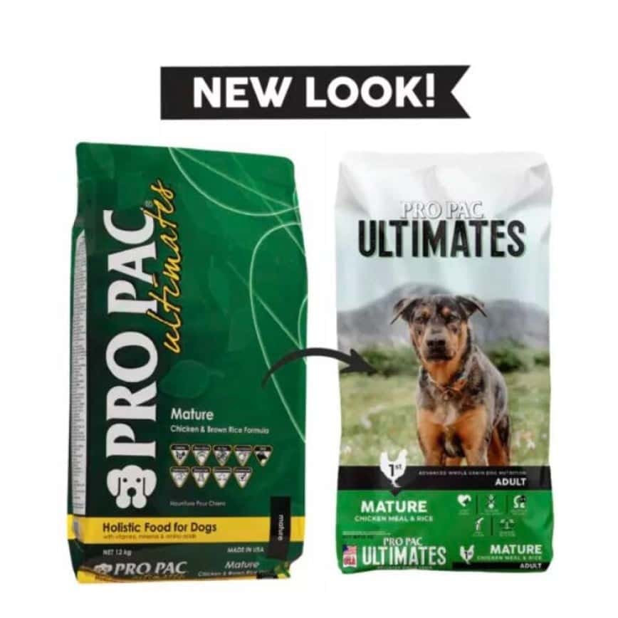 PRO PAC Ultimates 狗糧 全天然系列 高齡犬配方 雞肉及糙米 5.5lb 2.5kg (73071) (圖片2)
