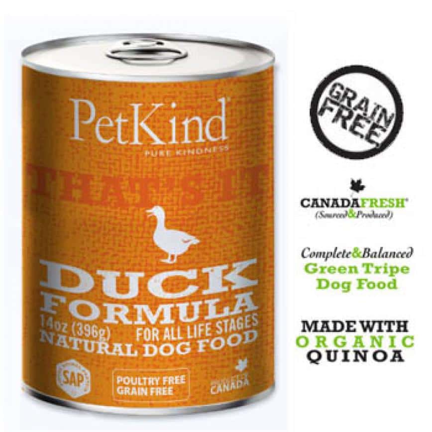 PetKind That's it! 狗罐頭 鴨肉藜麥配方 Duck 14oz (停售) (圖片2)