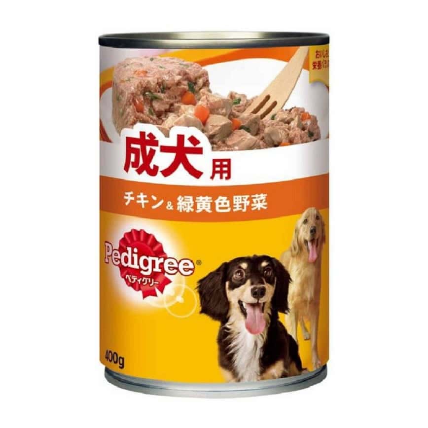 Pedigree寶路 狗罐頭 野菜雞肉 400g (圖片2)