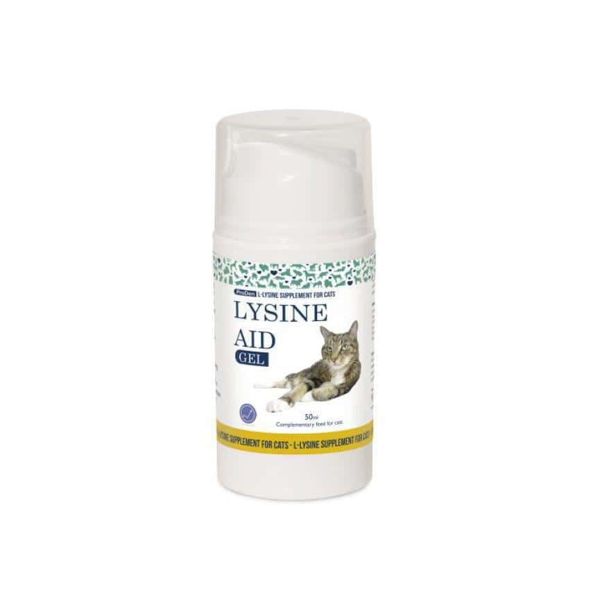 ProDen 保迪 Lysine 貓用 三文魚味離胺酸營養補充凝膠 Lysine Aid Cat Gel 50ml (SP-1902) (圖片2)