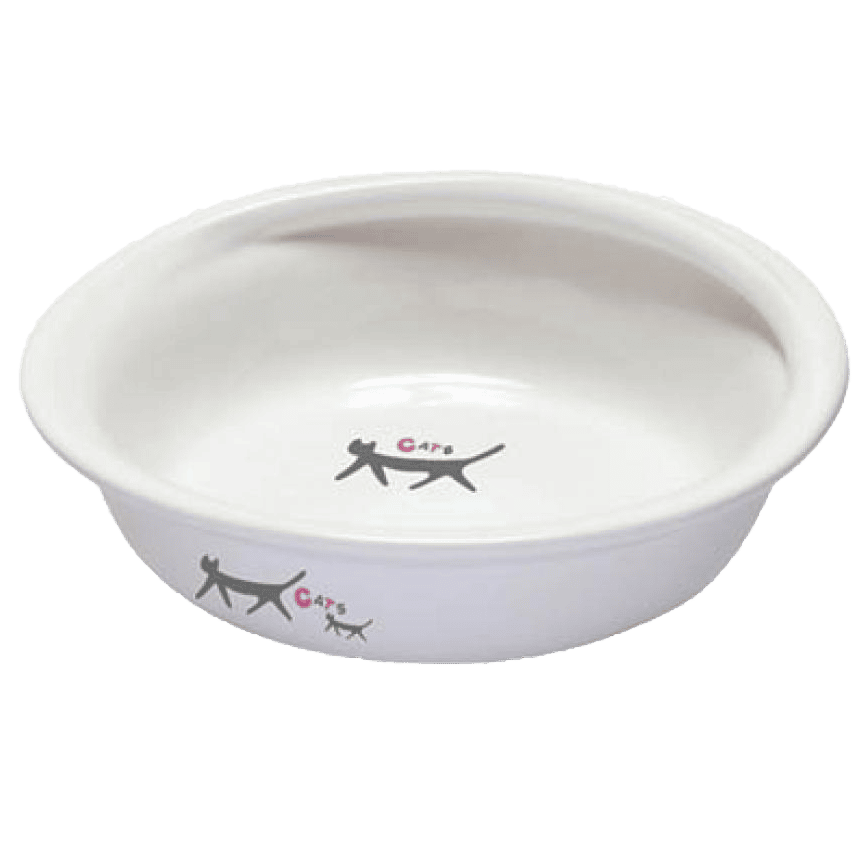 日本直送 NYANTA CLUB 貓貓陶瓷糧食碗 CT-274 (圖片2)