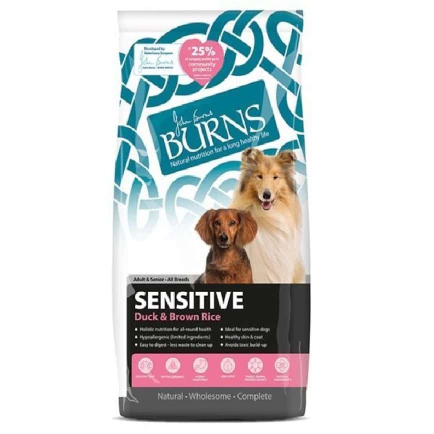 Burns 抗敏鴨肉糙米配方 Sensitive+ Duck & Brown Rice 2kg (停售) (圖片2)