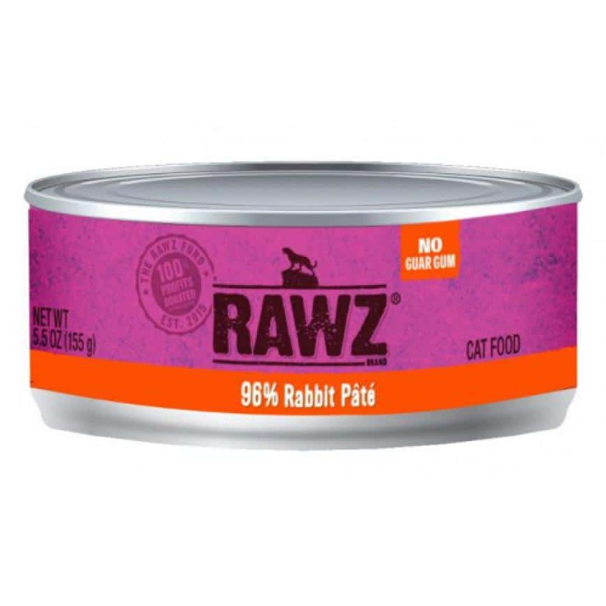 RAWZ 貓罐頭 肉醬主食罐 全貓配方 兔肉 155g (RZCR156) (圖片2)