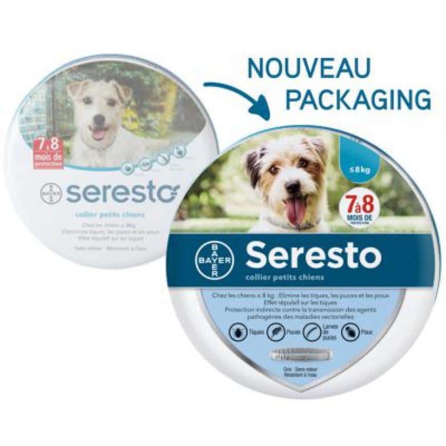 Bayer Seresto Flea & Tick Collar Small Dog under 8kg (英版) (圖片2)