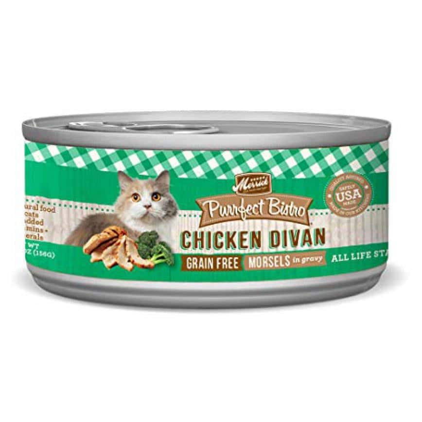 Merrick 無穀物雞肉西蘭花肉粒貓罐頭 Chicken Divan 5.5oz (38296) (圖片2)