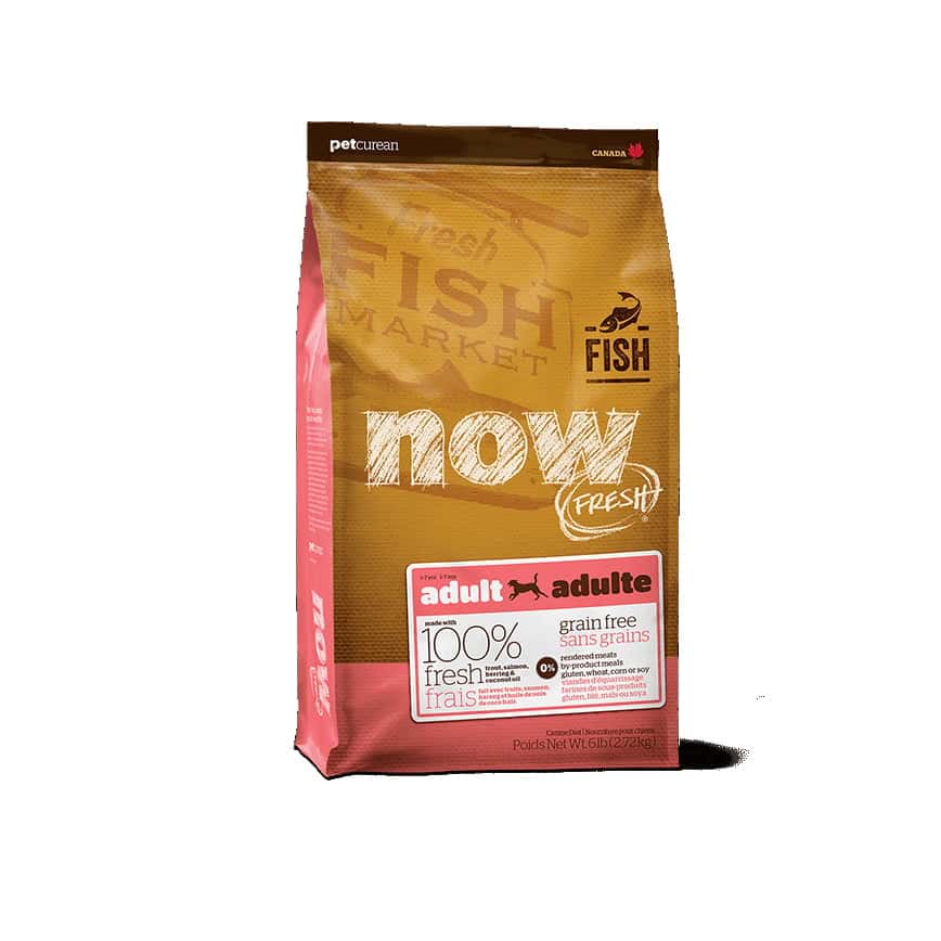 now FRESH 狗糧 無穀物全犬種 成犬魚肉配方 鱒魚三文魚及希靈魚 25lb (2302125) (圖片2)