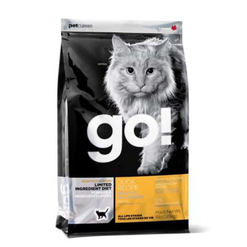 GO! 低敏美毛系列 鴨肉貓糧配方 Duck Cat Food Recipe 8lb (1302408) (圖片2)