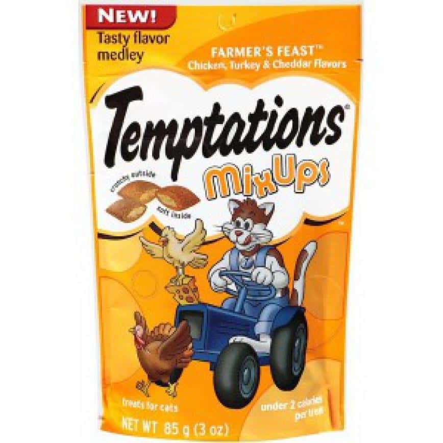 Temptations 三重奏貓零食 雞火雞及芝士 85g (停售) (圖片2)