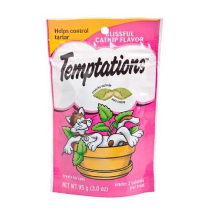 Temptations 防牙石貓零食 貓草 85g (粉紅) (10141203) (圖片2)
