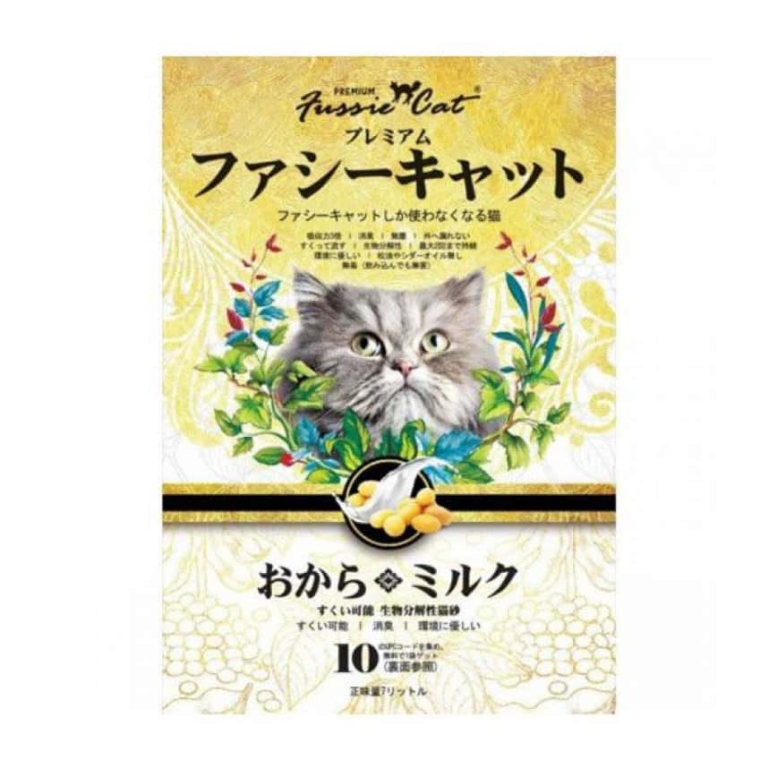 Fussie Cat 高竇貓 豆腐貓砂 牛奶味 7L (FC-JM1) (圖片2)