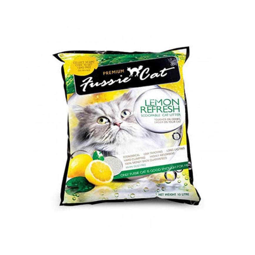 Fussie Cat高竇貓 礦物貓砂 檸檬味 10L (FCLL2) (圖片2)