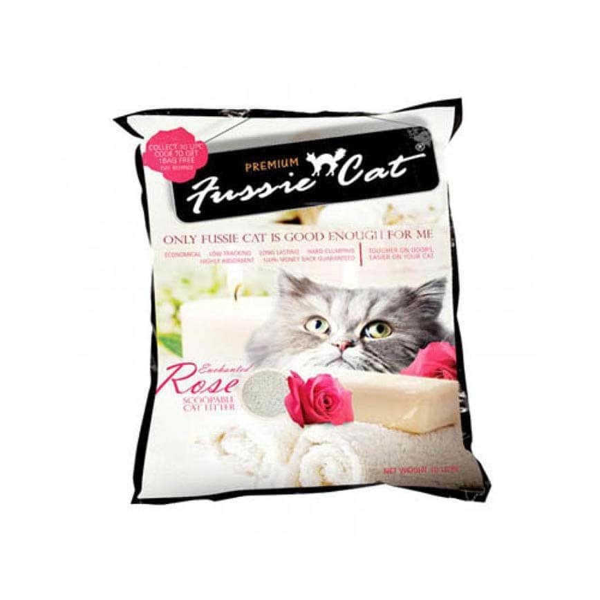 Fussie Cat高竇貓 礦物貓砂 玫瑰味 10L (FCLR2) (圖片2)