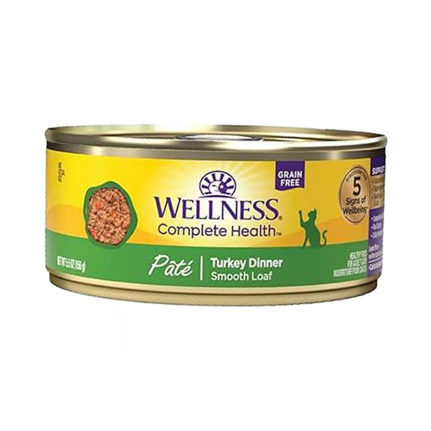WELLNESS 貓罐頭 Complete Health 無穀物 Pate營養系列 純火雞肉 5.5oz 156g (8949) (圖片2)