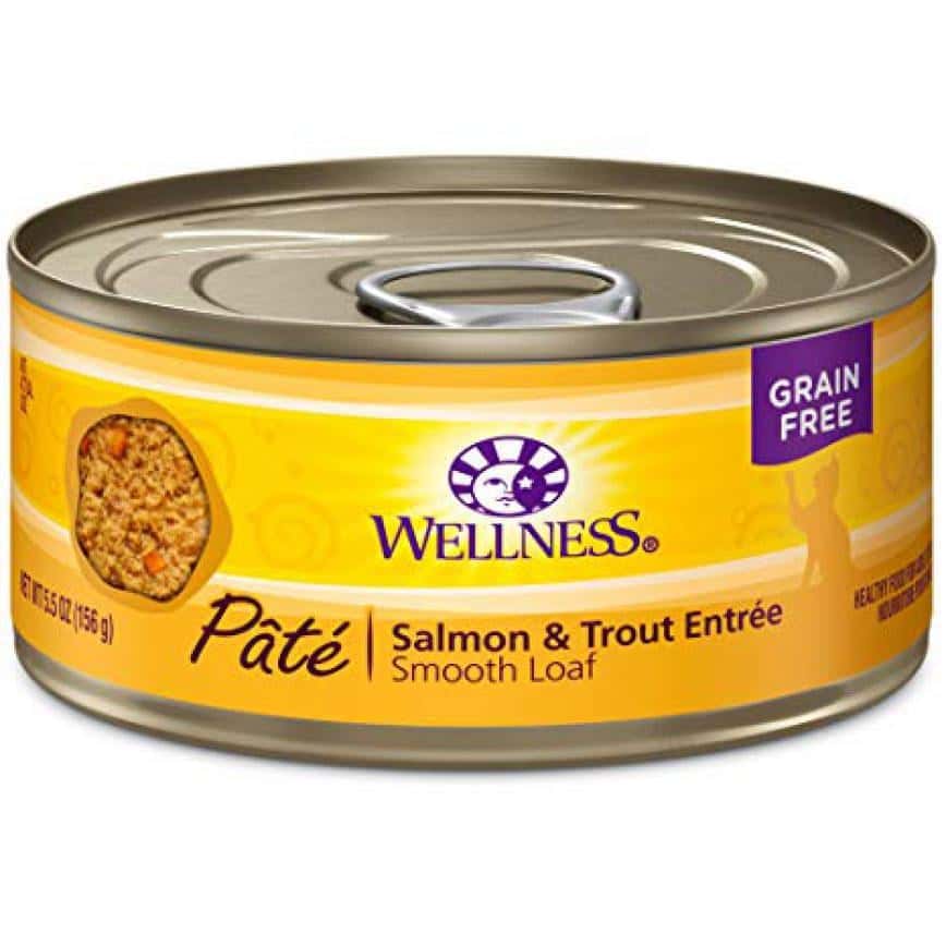 WELLNESS 貓罐頭 Pate 營養三文魚及鱒魚 Salmon with Trout 5.5oz (9017) (停售) (圖片2)