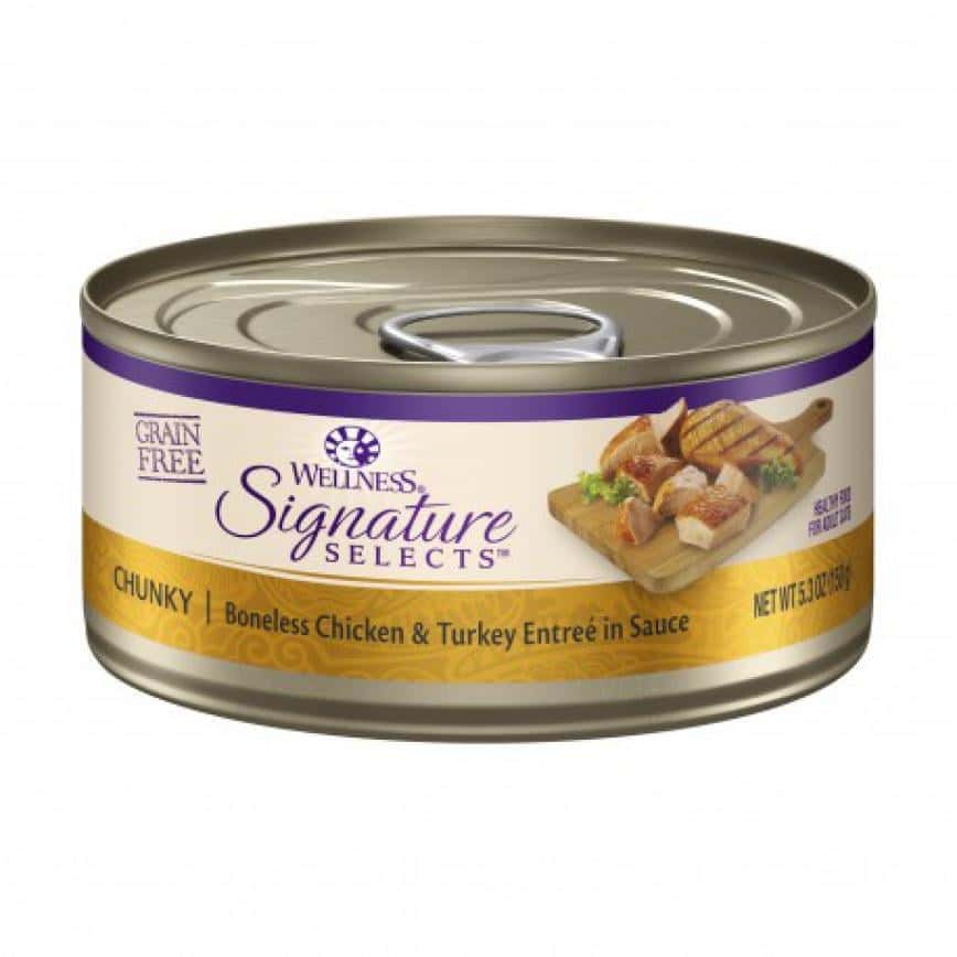 WELLNESS 貓罐頭 無穀物S.S.名廚精選系列 厚切無骨雞肉及火雞 5.3oz 150g (5065) (圖片2)