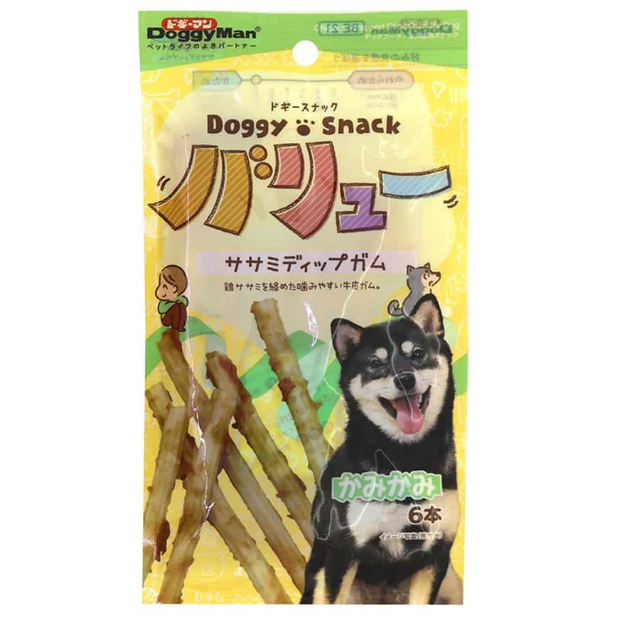 DoggyMan 日本狗零食 雞肉繞牛肉潔齒棒 5條裝 (犬用) (圖片2)
