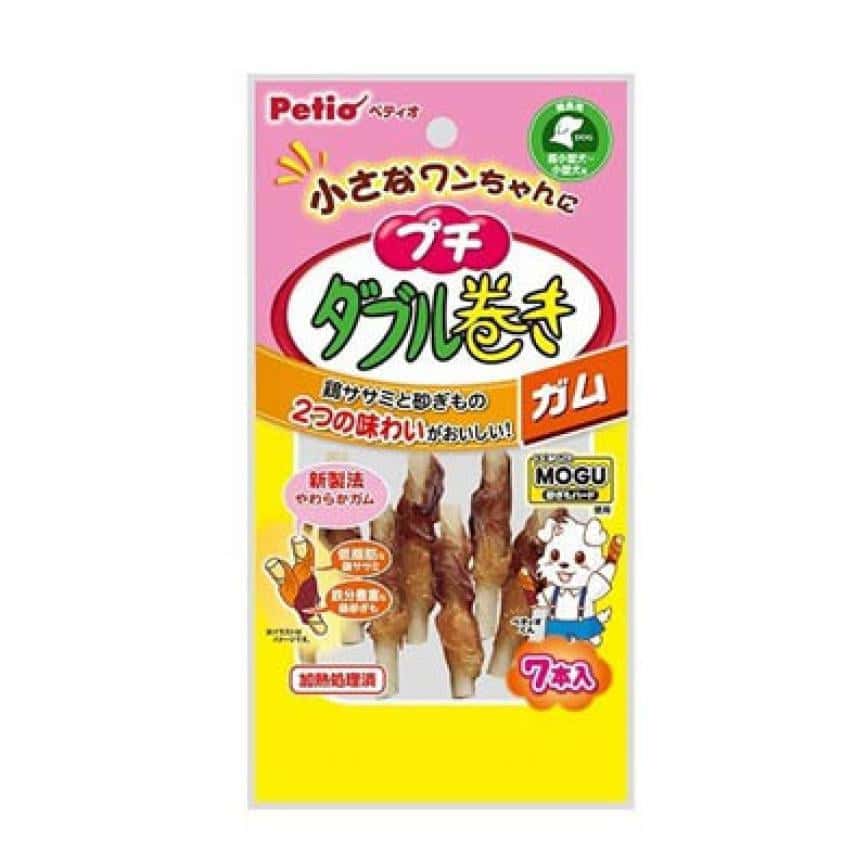 日本Petio 狗零食 潔齒雞胸肉及雞肝牛肉卷 7條裝 (犬用) (圖片2)