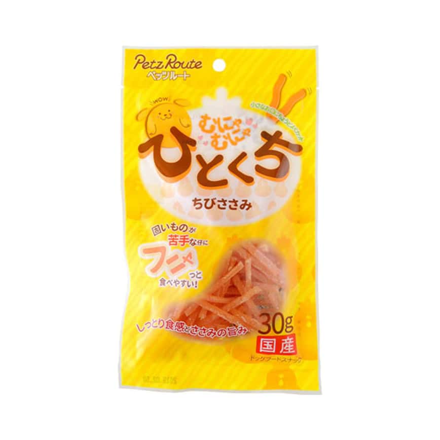 日本Petz Route 柔軟低脂雞肉幼條 30g (犬用) (圖片2)