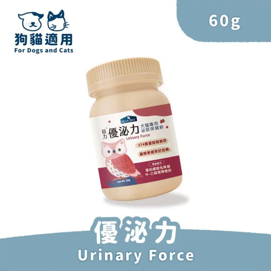 BLUE BAY倍力 優泌力泌尿保健粉 60g (BL021) (貓犬用) (圖片2)