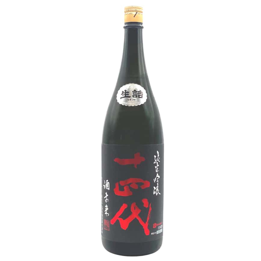 十四代 酒未來 純米吟釀 1.8L (黑底紅字) - 期間限定 (圖片2)