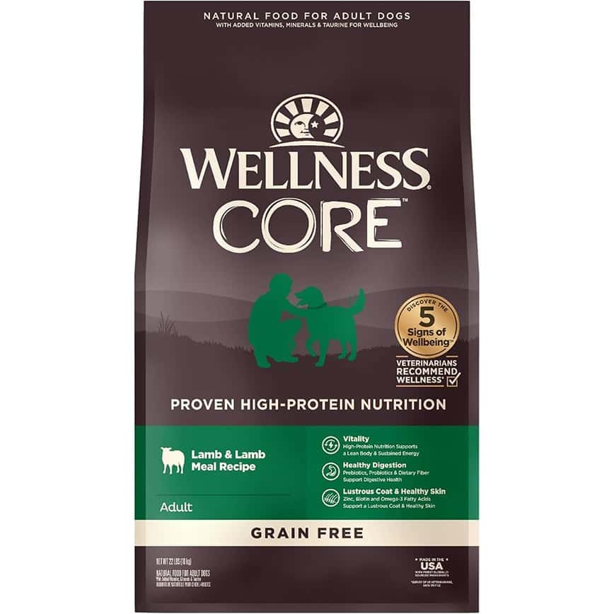 WELLNESS CORE 狗糧 無穀物 羊肉 22lb (88459) (圖片2)