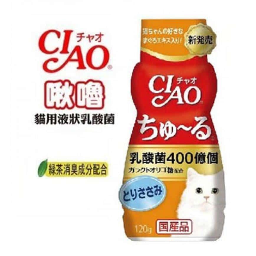 CIAO 貓零食 日本液體乳酸菌 雞肉味 120g (橙) (CS-132) (圖片2)