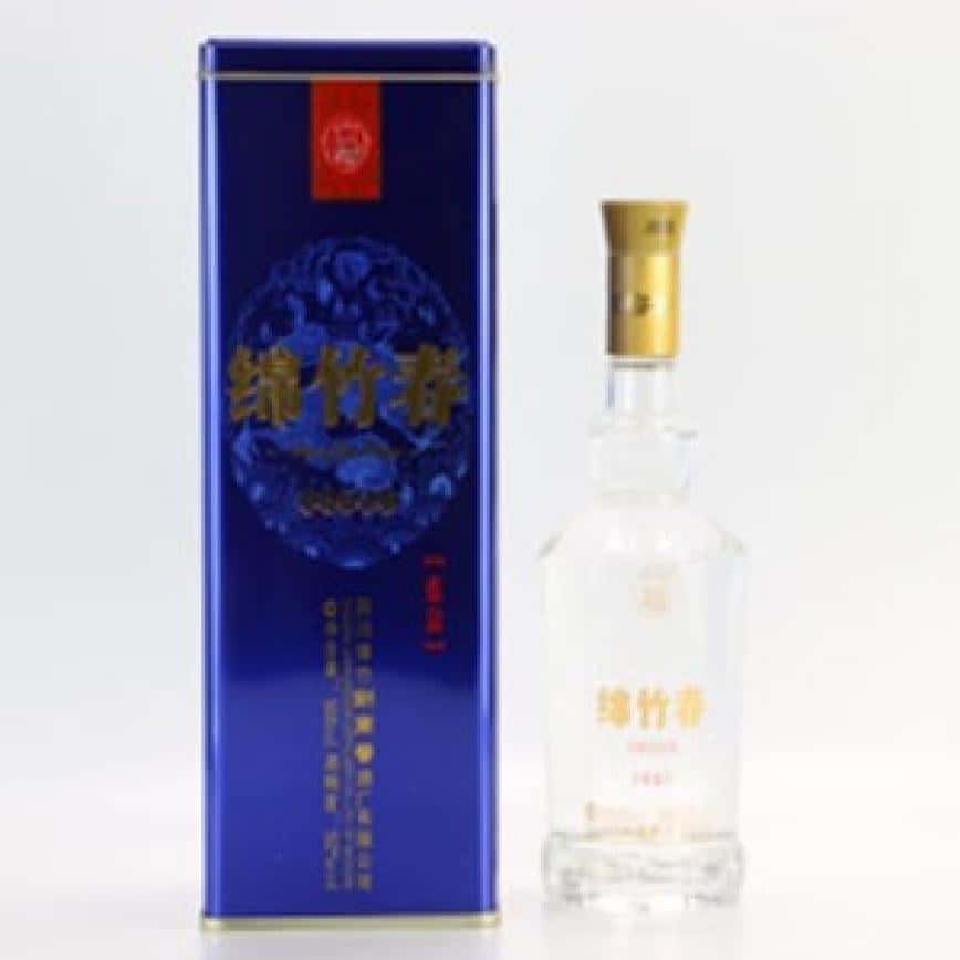 綿竹春 濃香型白酒 2014 52度 500ml (藍盒) (圖片2)