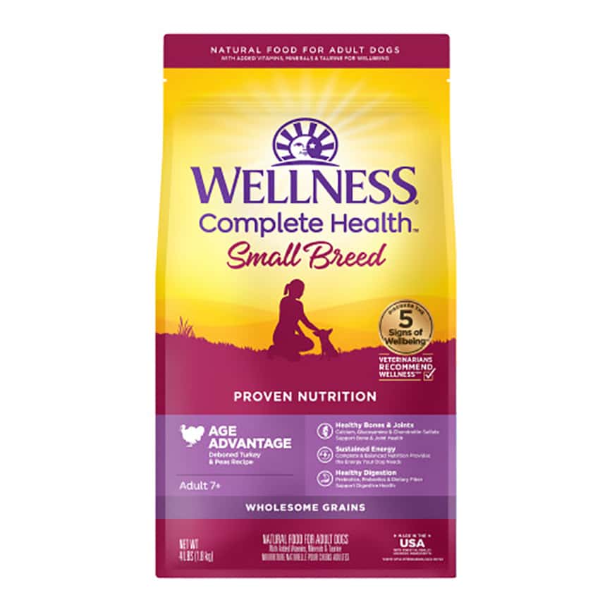 WELLNESS 狗糧 Complete Health GRAINED 小型老犬配方 火雞及豌豆 4lb (89120) (圖片2)