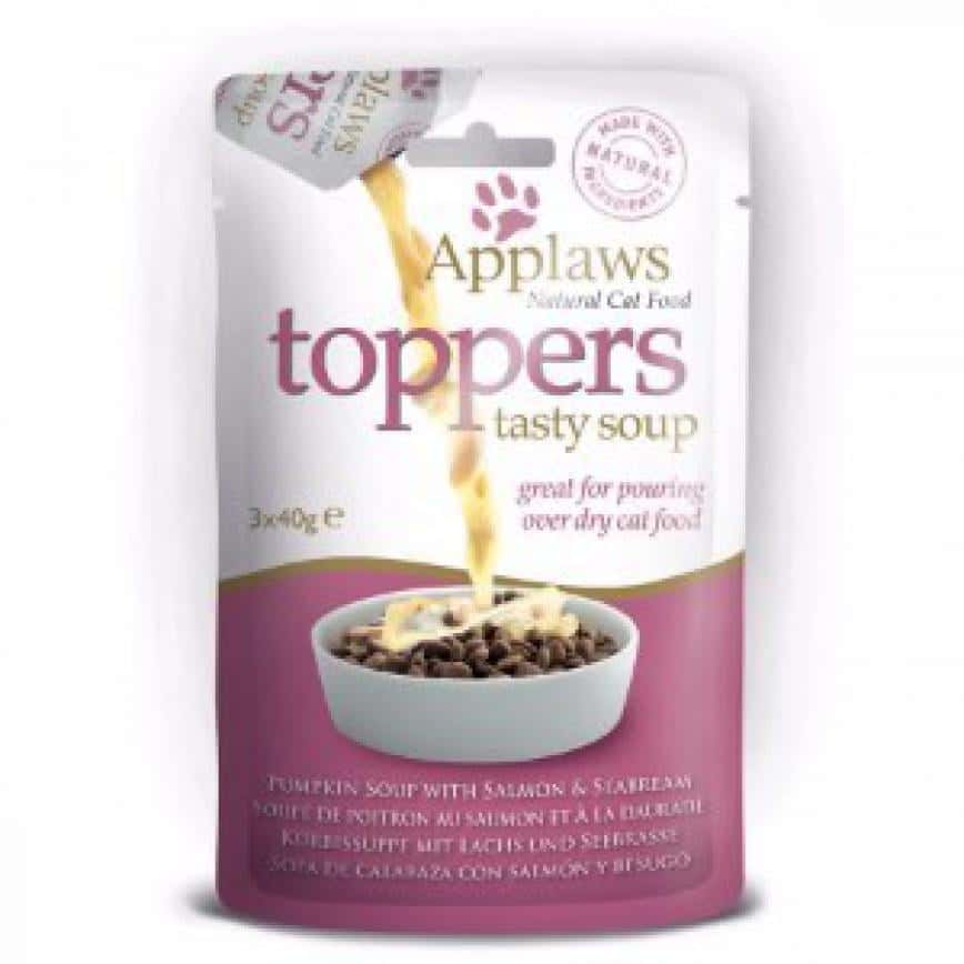 Applaws Topper 南瓜三文魚&鯛魚湯包 Pumpkin Soup with Salmon and Seabream 40g 3包入 (8902) (圖片2)