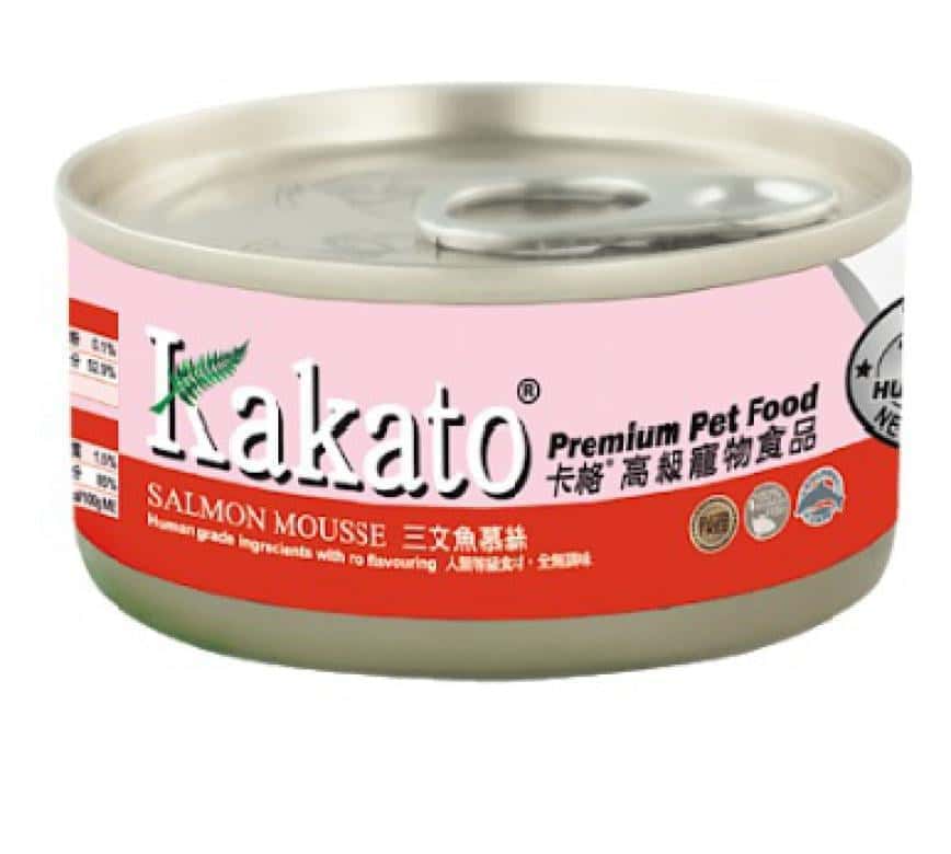 Kakato 罐頭 貓狗罐頭 三文魚慕絲 Salmon Mousse 70g (貓狗共用) (702) (圖片2)
