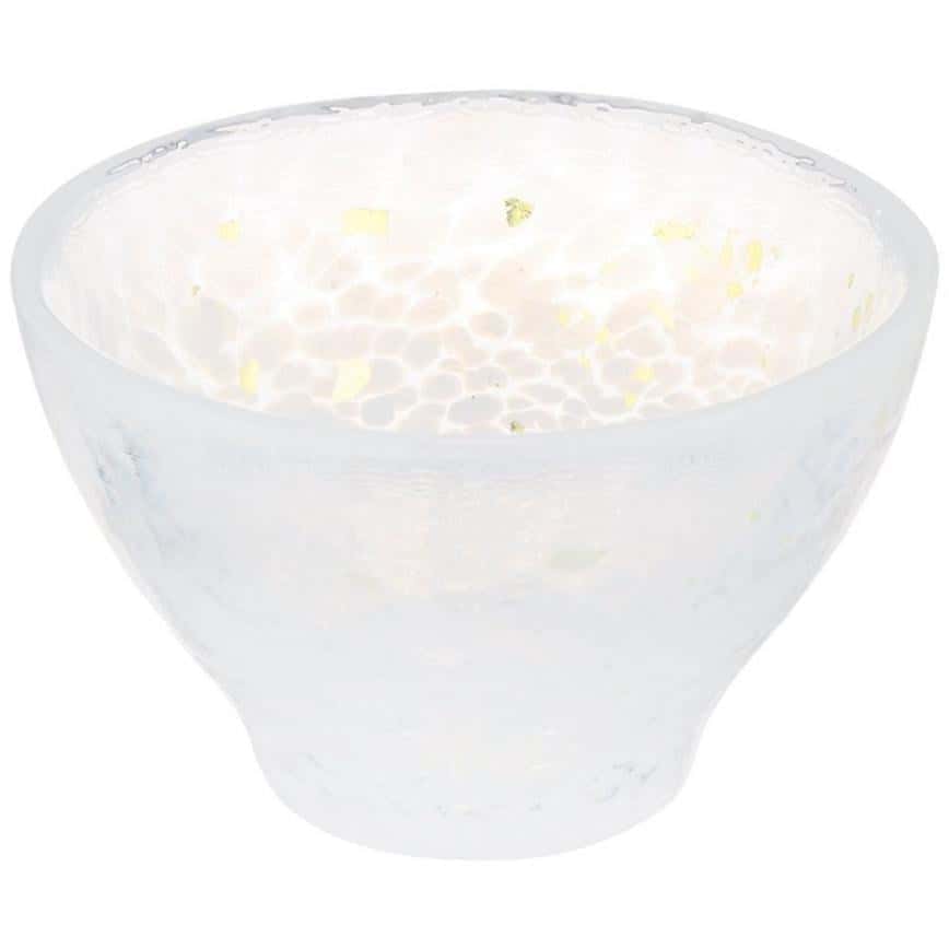 日本清酒杯 津輕びいどろ 雪花 F-49786 (圖片2)