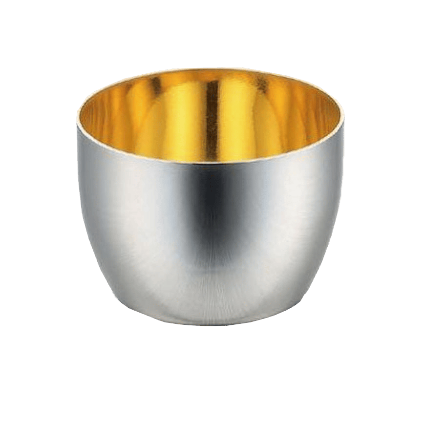 日本清酒杯 新潟縣 燕子 24金不銹鋼清酒杯 100ml (TM-028) (圖片2)