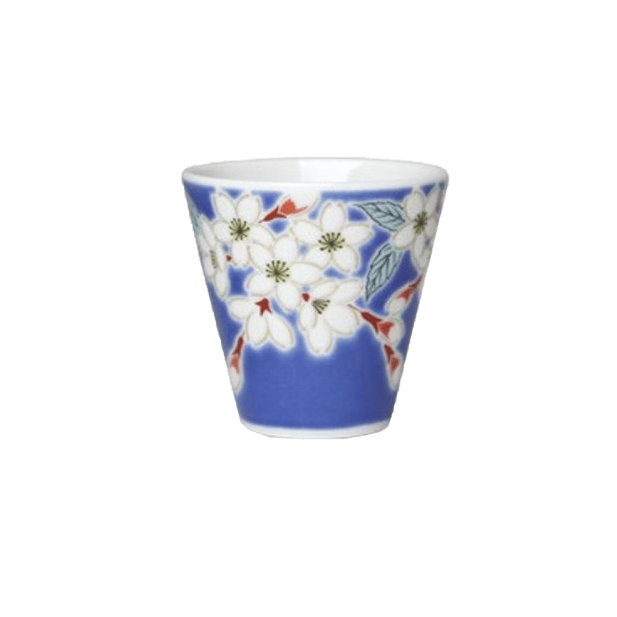 日本清酒杯 九谷燒 猪口 櫻 1個入 (圖片2)