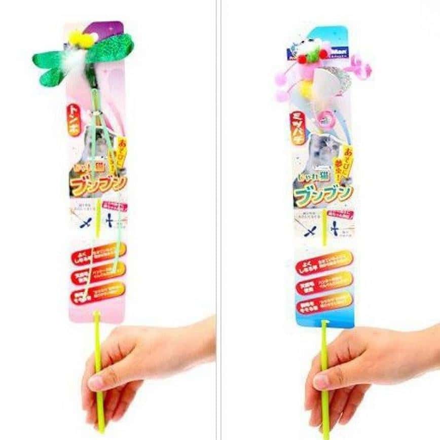 日本アソート 狩獵貓逗貓棒 蟲蟲或蜻蜓 (款式隨機) (圖片2)