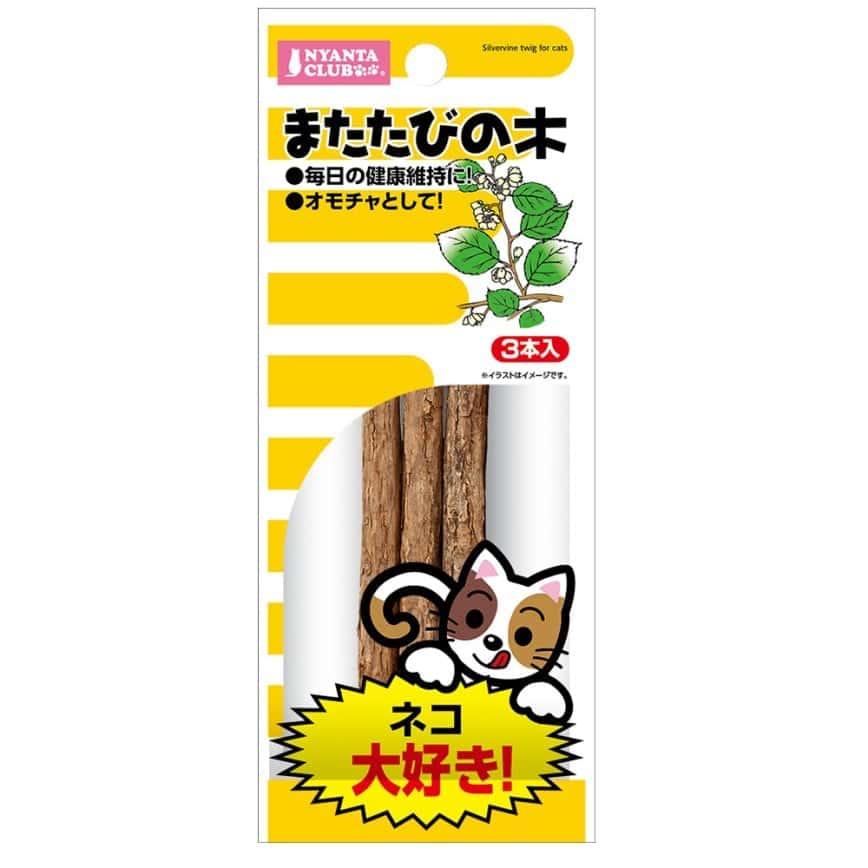 日本MARUKAN 減壓木天蓼棒 3本入 (圖片2)