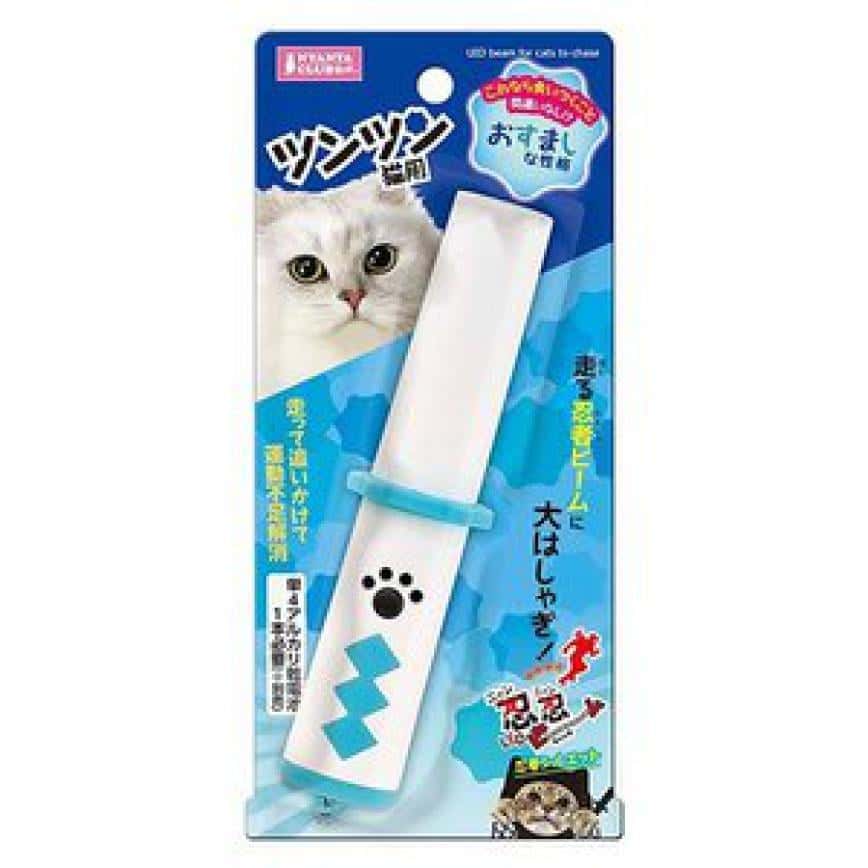 日本MARUKAN 貓咪玩具 忍者LED光線棒 (顏色隨機) (停售) (圖片2)