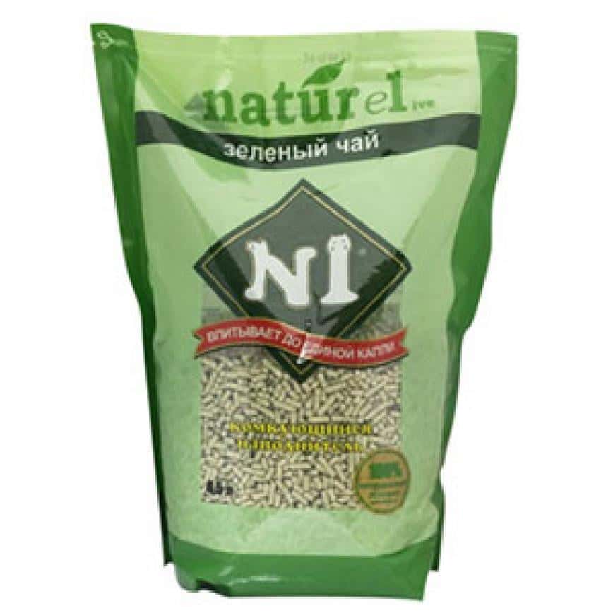 N1 naturel 天然玉米 豆腐貓砂 綠茶味 4.5L (平行進口) (圖片2)