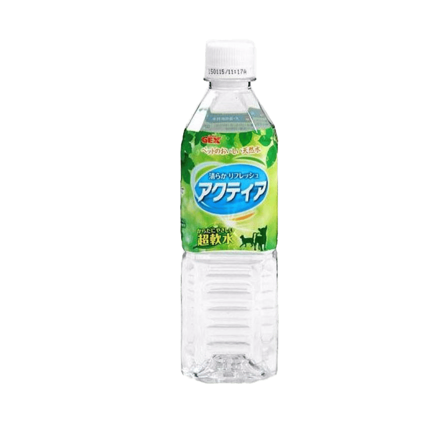 日本GEX 犬貓用飲料水 天然水超軟水 500ml (圖片2)