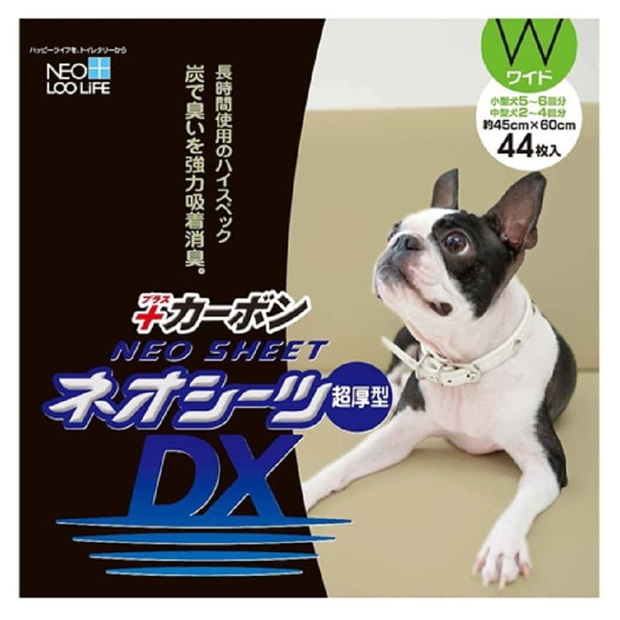 NEO LOO LiFE 寵物尿墊 狗尿墊 狗尿片 高分子超厚型活性炭尿片 加闊裝 45cm x 60cm 44件 (W44) (圖片2)