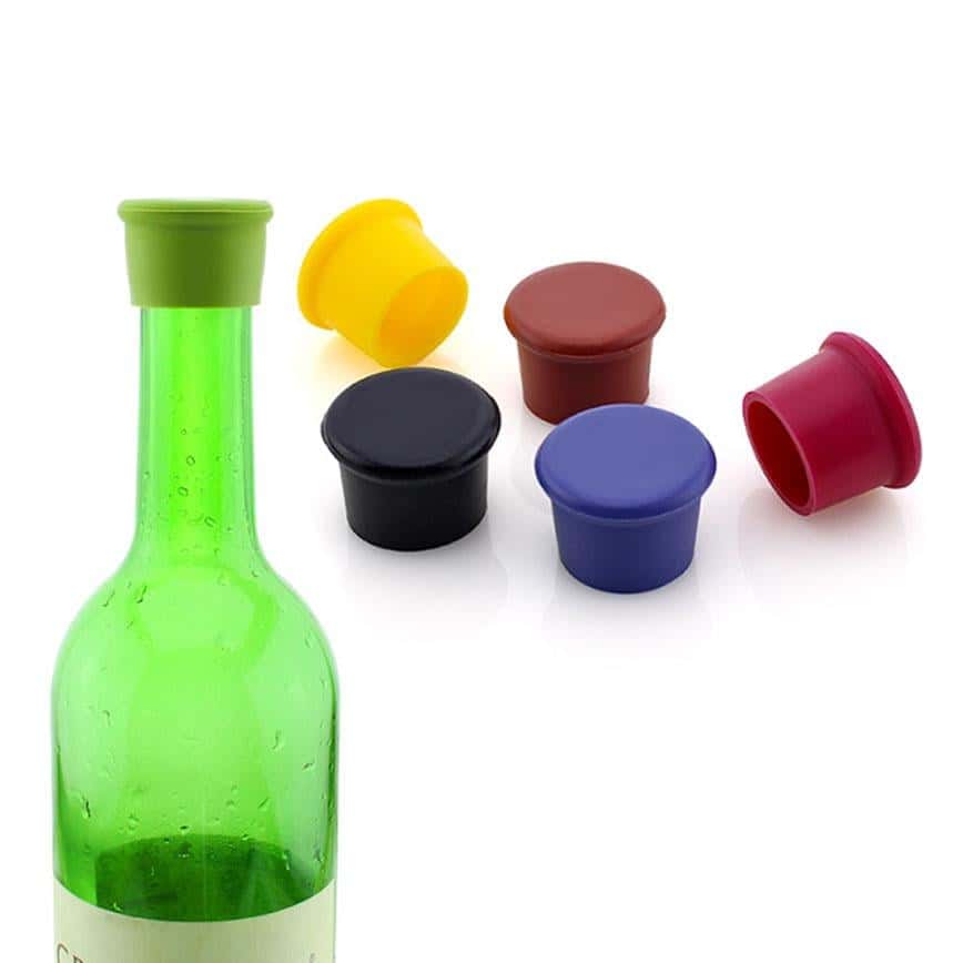 矽膠密封防塵酒塞 (顏色隨機) (圖片2)
