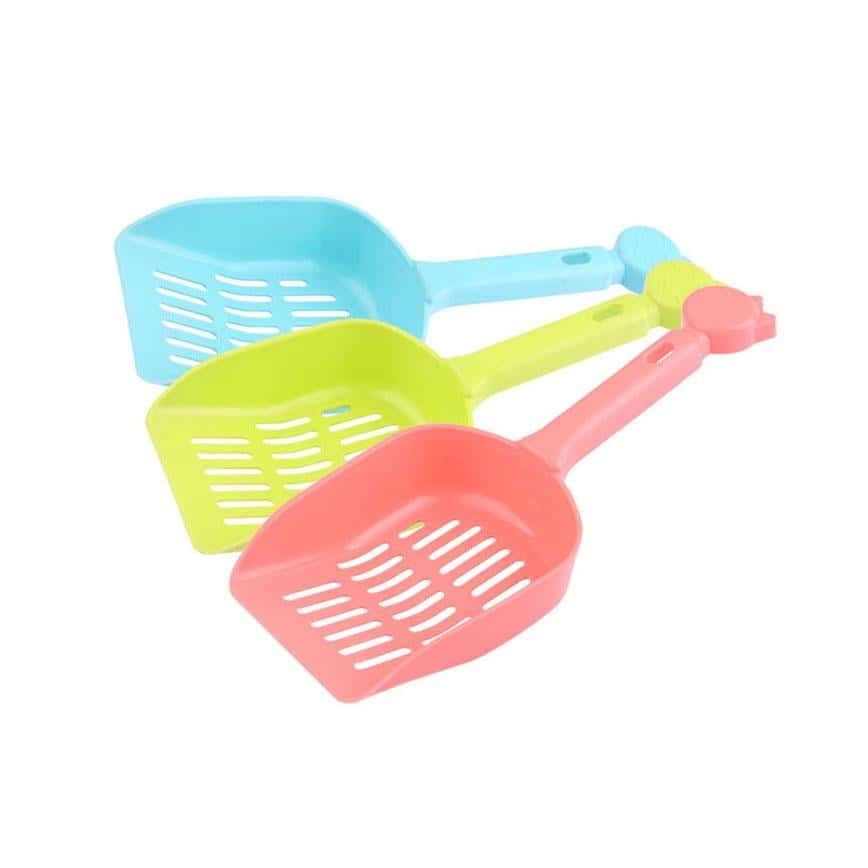 HATELI 貓砂鏟 豆腐砂適用 (顏色及款式隨機) (圖片2)