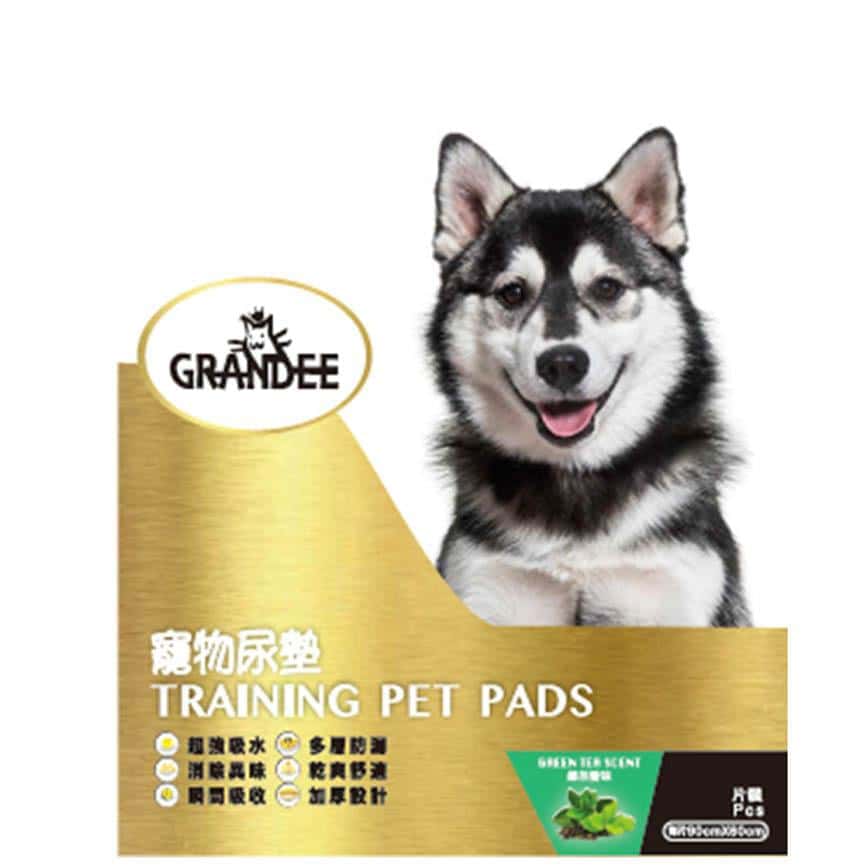 GRANDEE 寵物尿墊 狗尿墊 狗尿片 綠茶味 [90*60 L碼 25枚入] (GD/GT25) (圖片2)