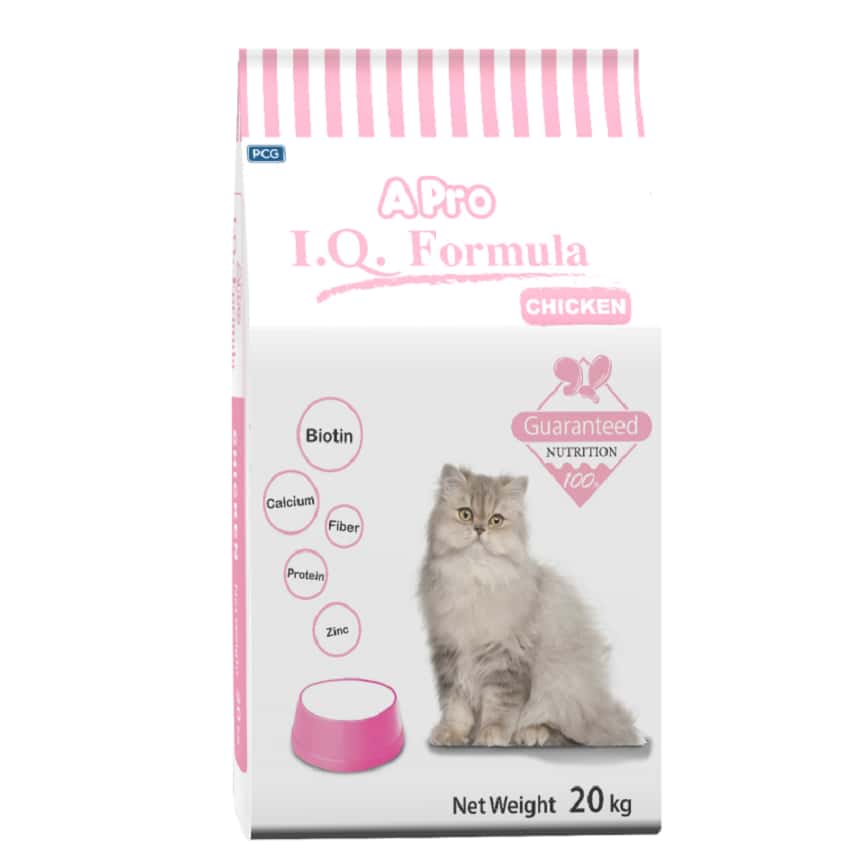 APro IQ 愛寶 成貓糧 彩色 貓義工流浪貓系列 經濟之選 20kg (AP0112) (圖片2)