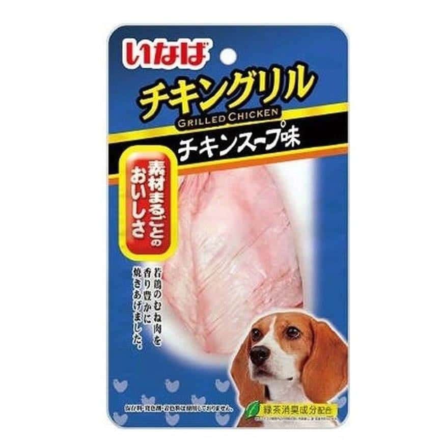 CIAO 狗零食 日本狗狗烤雞柳 雞肉雞湯味 1枚入 (停售) (圖片2)