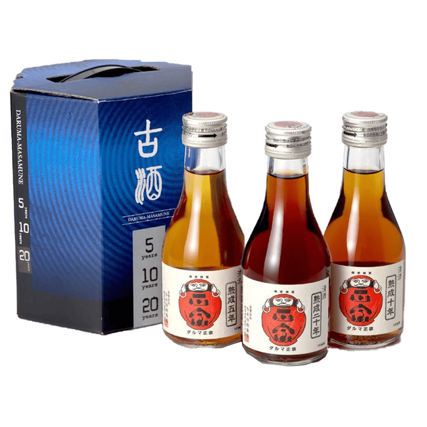 達磨正宗 ダルマ正宗 熟成古酒 5年10年20年 180ml 3支套裝 (圖片2)