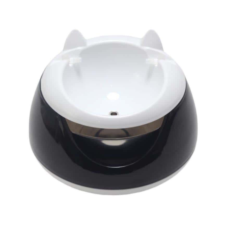 USB寵物飲水機 智能循環噴泉飲水器 耳朵形 (顏色隨機) (圖片2)