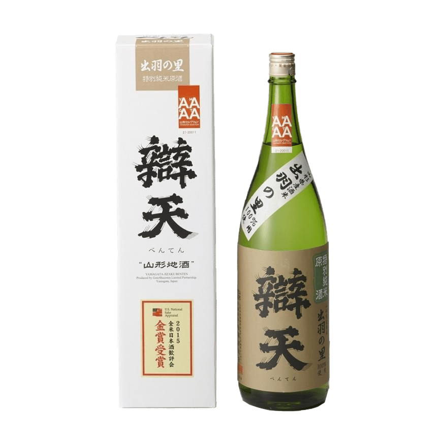 後藤酒造 辯天 出羽之里 特別純米酒 原酒 1.8L (圖片2)