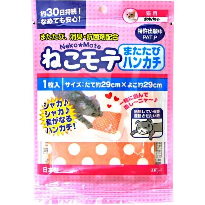 日本アース 土耳其貓咪 逗貓手巾仔 (停售) (圖片2)