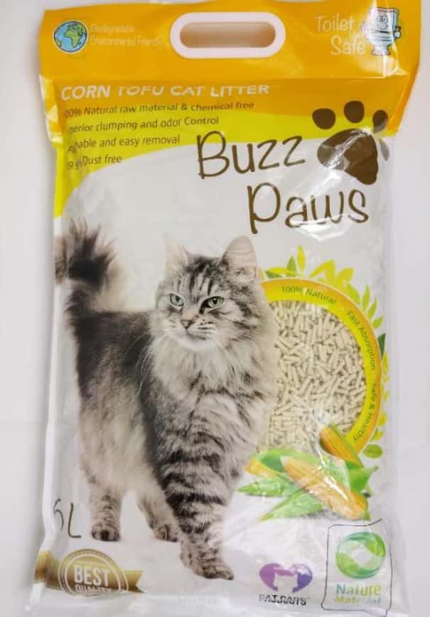 Buzz Paws 粟米味 豆腐貓砂 6L (圖片2)